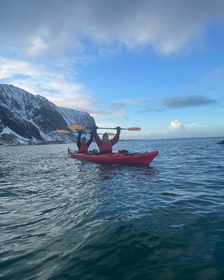 Hike and Kayak Under the Northern Lights in the Lofoten Islands
