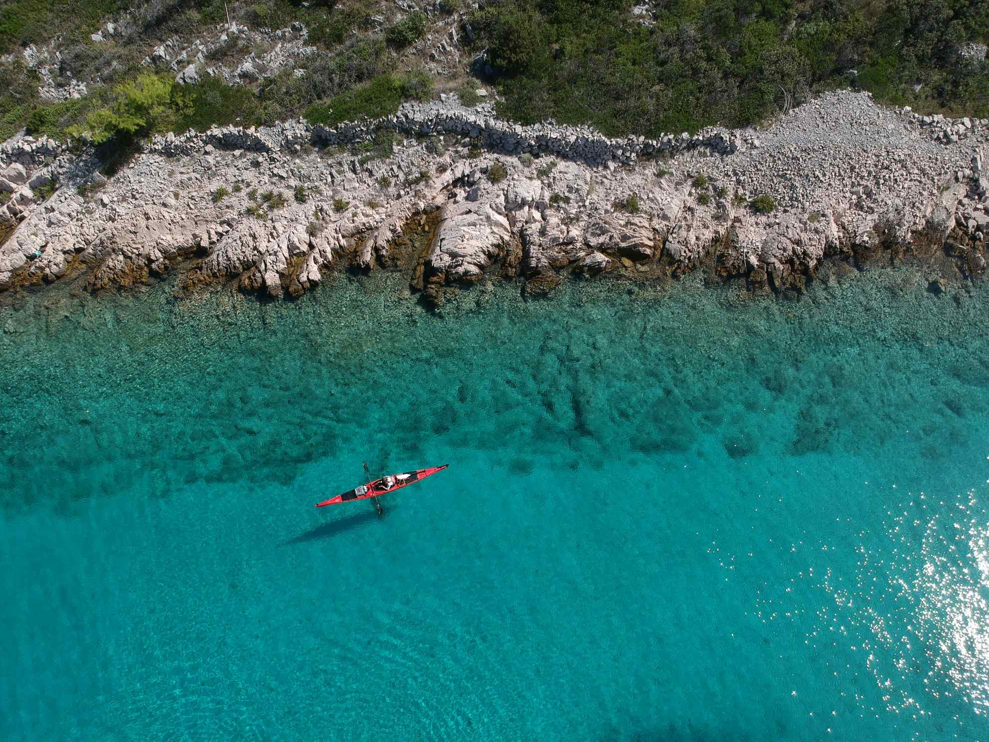 Kayaking Dalmatia, Croatia. Photo: Host/Red Adventure