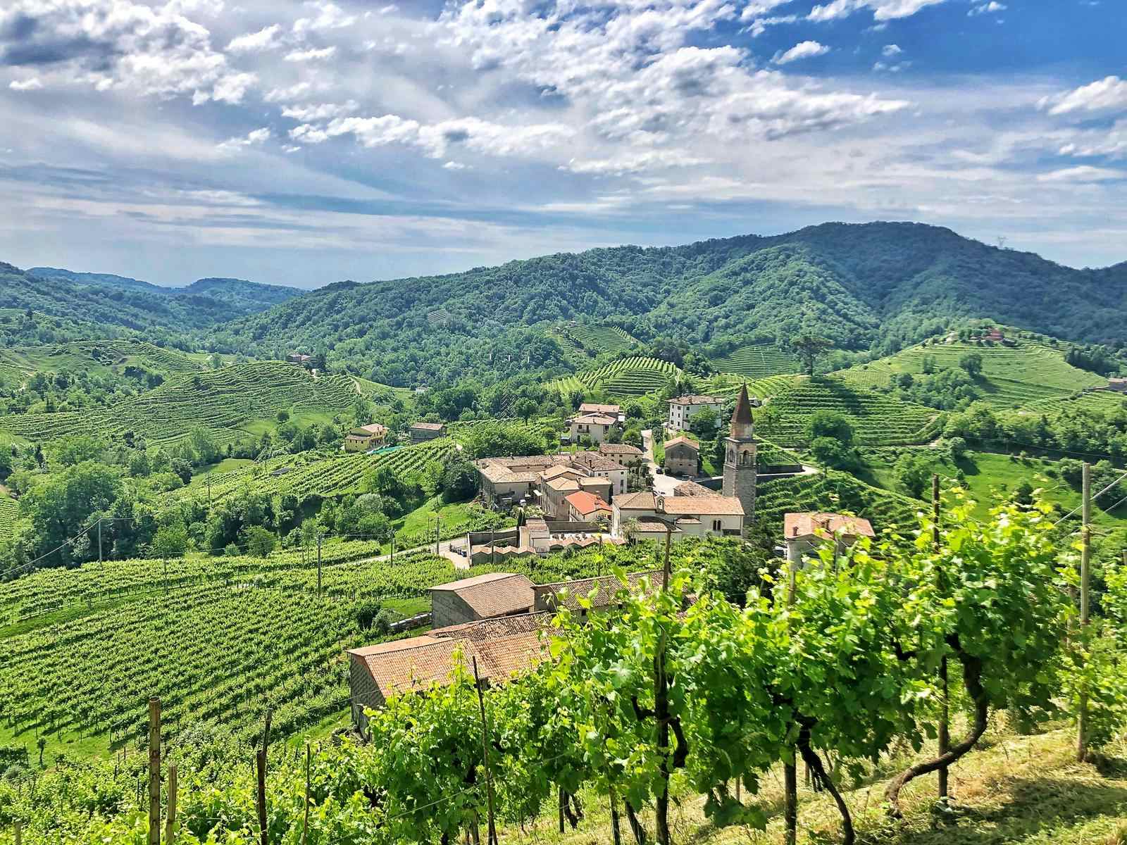 Prosecco Hills, Italy. Photo: Supplier/Italy Cycling Tours