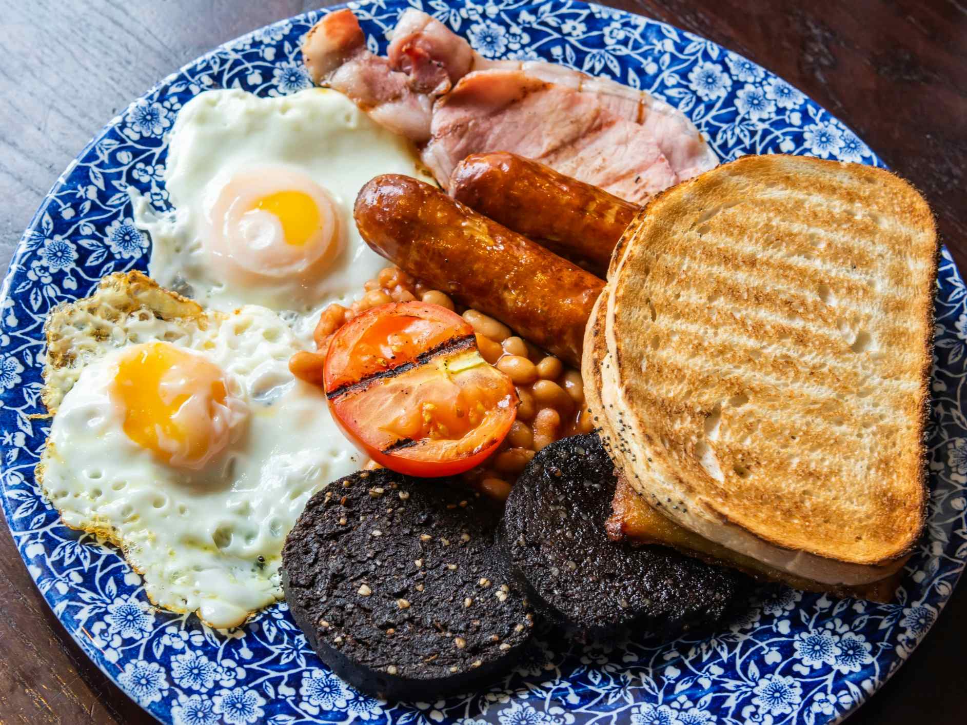 Scottish breakfast. Photo: getty ref 1315663970