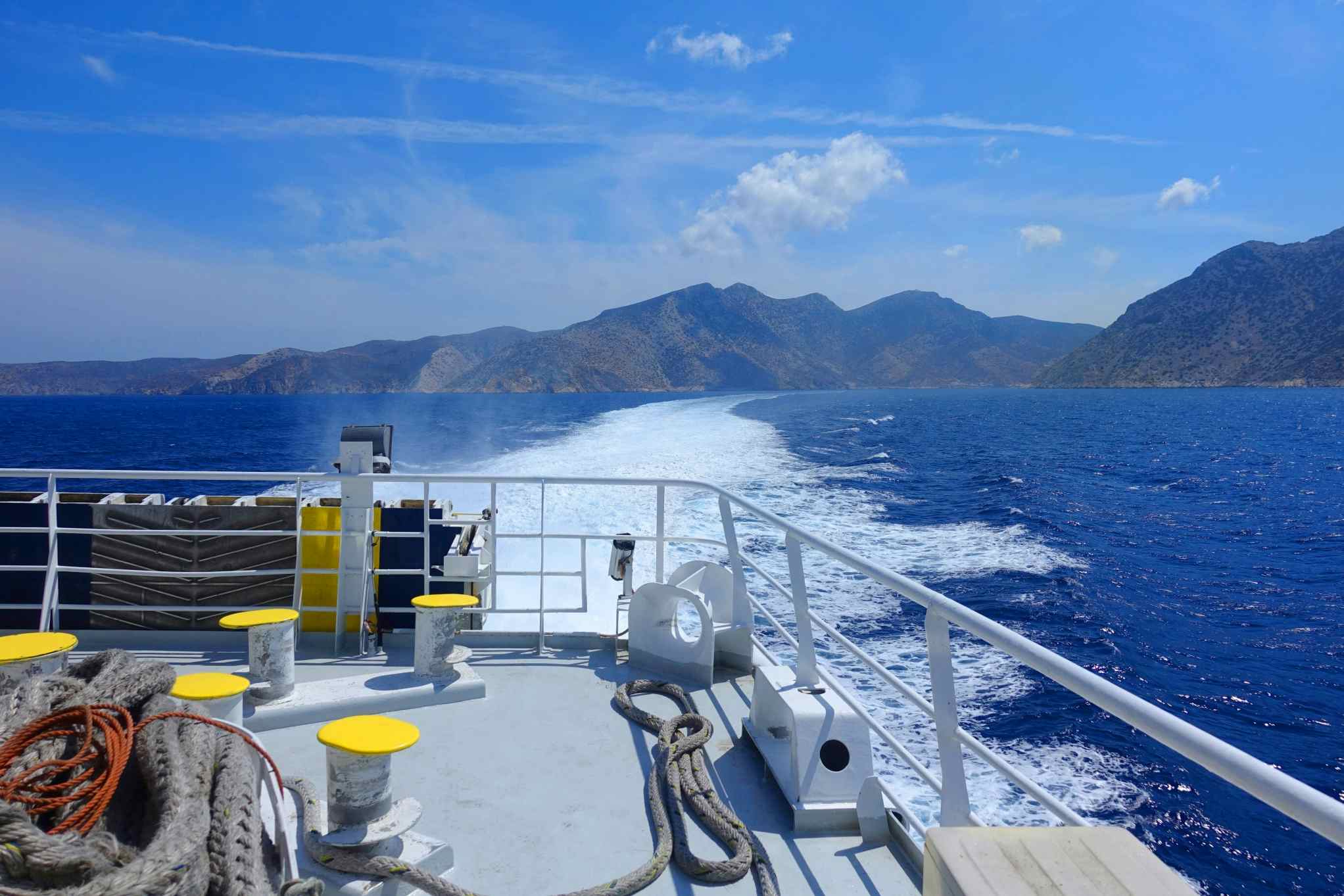 Naxos Ferry, Greece
SHUTTERSTOCK - Ferry journey to Naxos Island.  Photo: Shutterstock 1127467271
