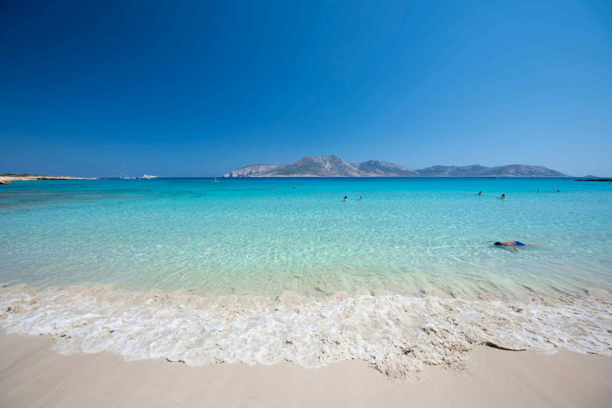 SHUTTERSTOCK - Swimming in turquoise waters beach at Koufonisia Islands, Greece.
Photo: Shutterstock: 1694382061