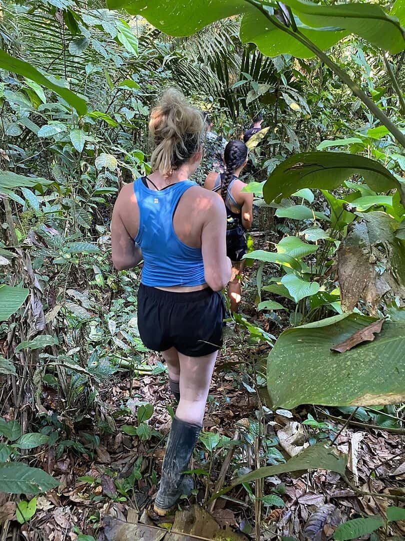 Trekking, kayaking and camping in the Amazo...