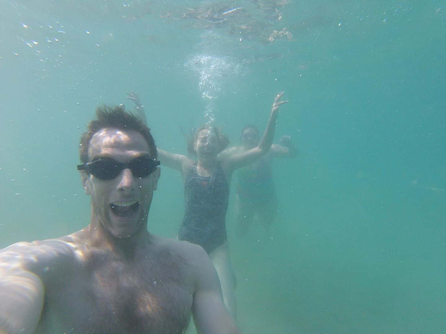 Very friendly hosts. Great experience swimm...