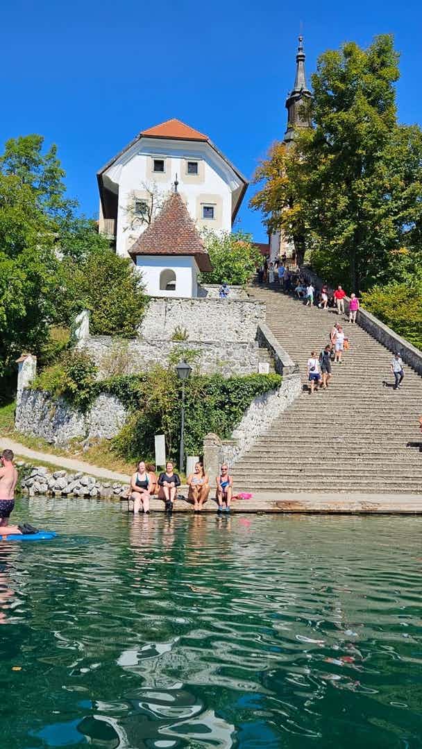 A great way to experience lakes in Slovenia...
