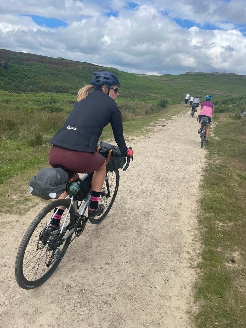 Fab weekend gravelbiking with a small group...