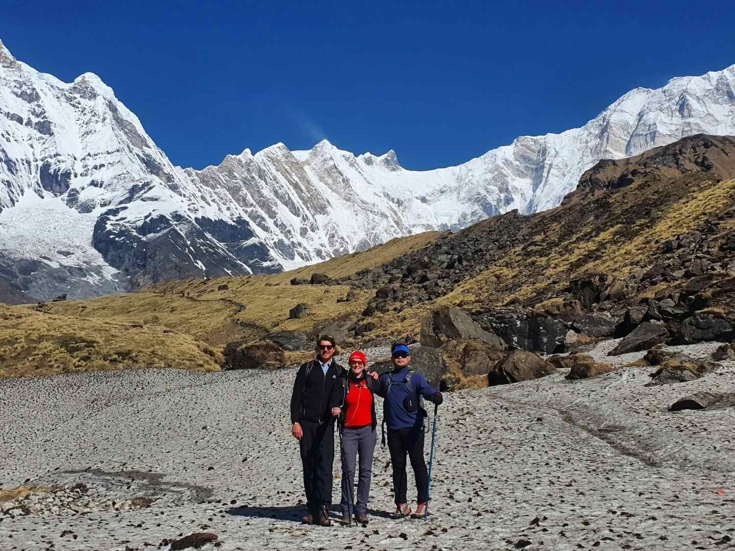 Trekking the Annapurna Sanctuary Route was...