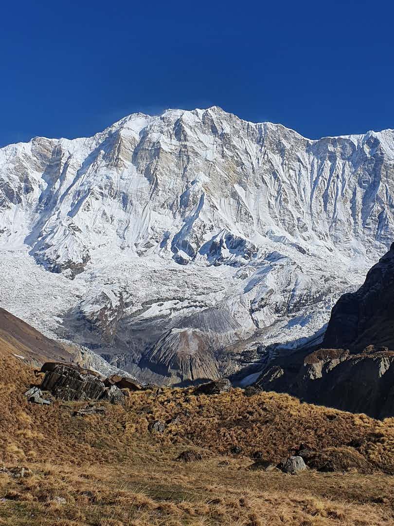 Trekking the Annapurna Sanctuary Route was...