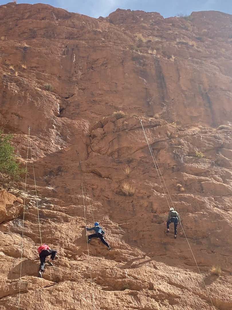 If you like rock climbing and yoga, this trip is for you!