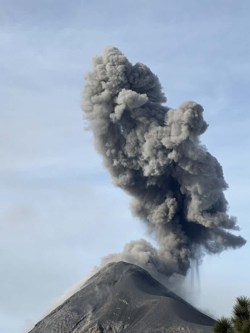 Seeing a live volcano... a lifetime experience