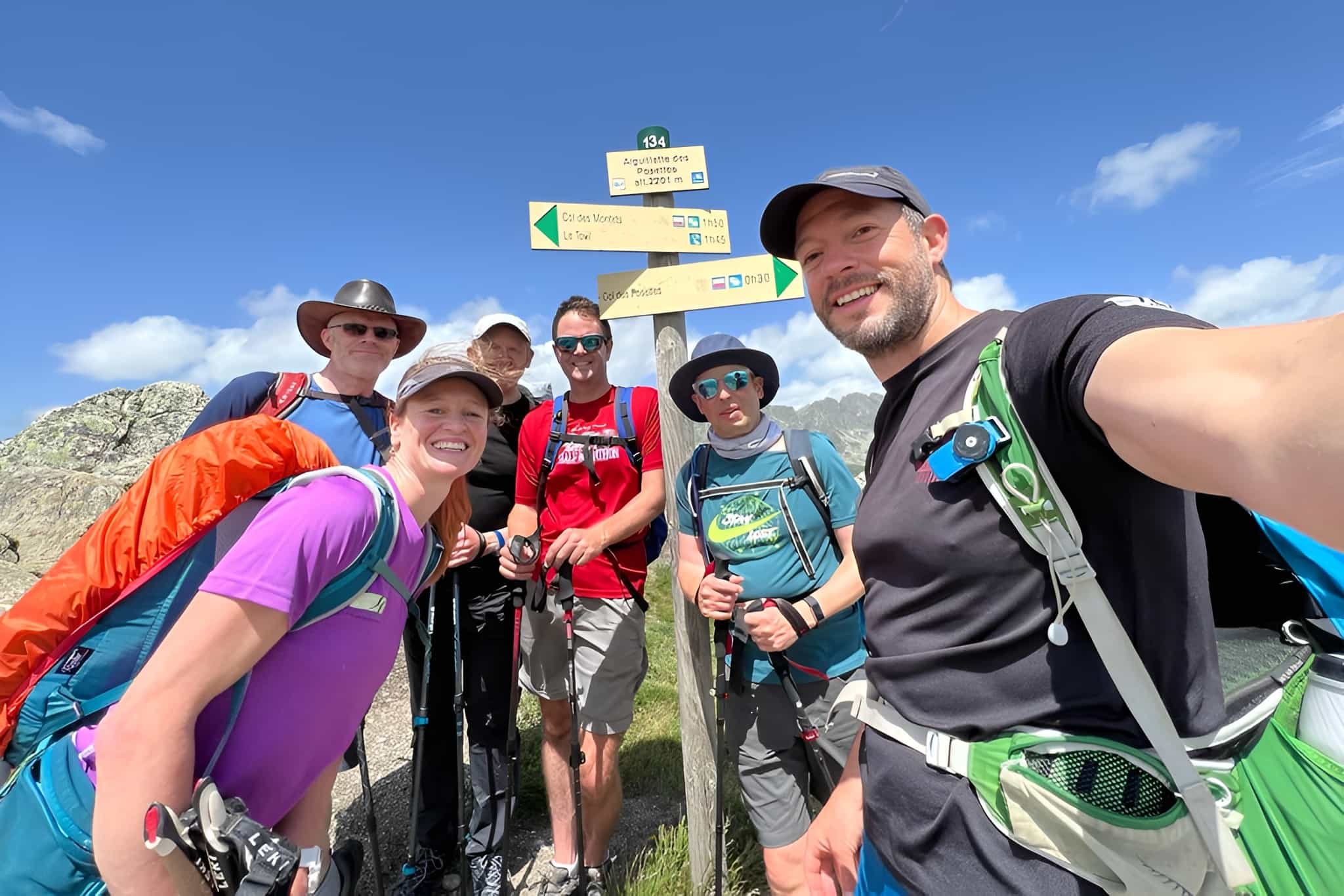 Col du Balme, France. Photo: host // Tracks and Trails