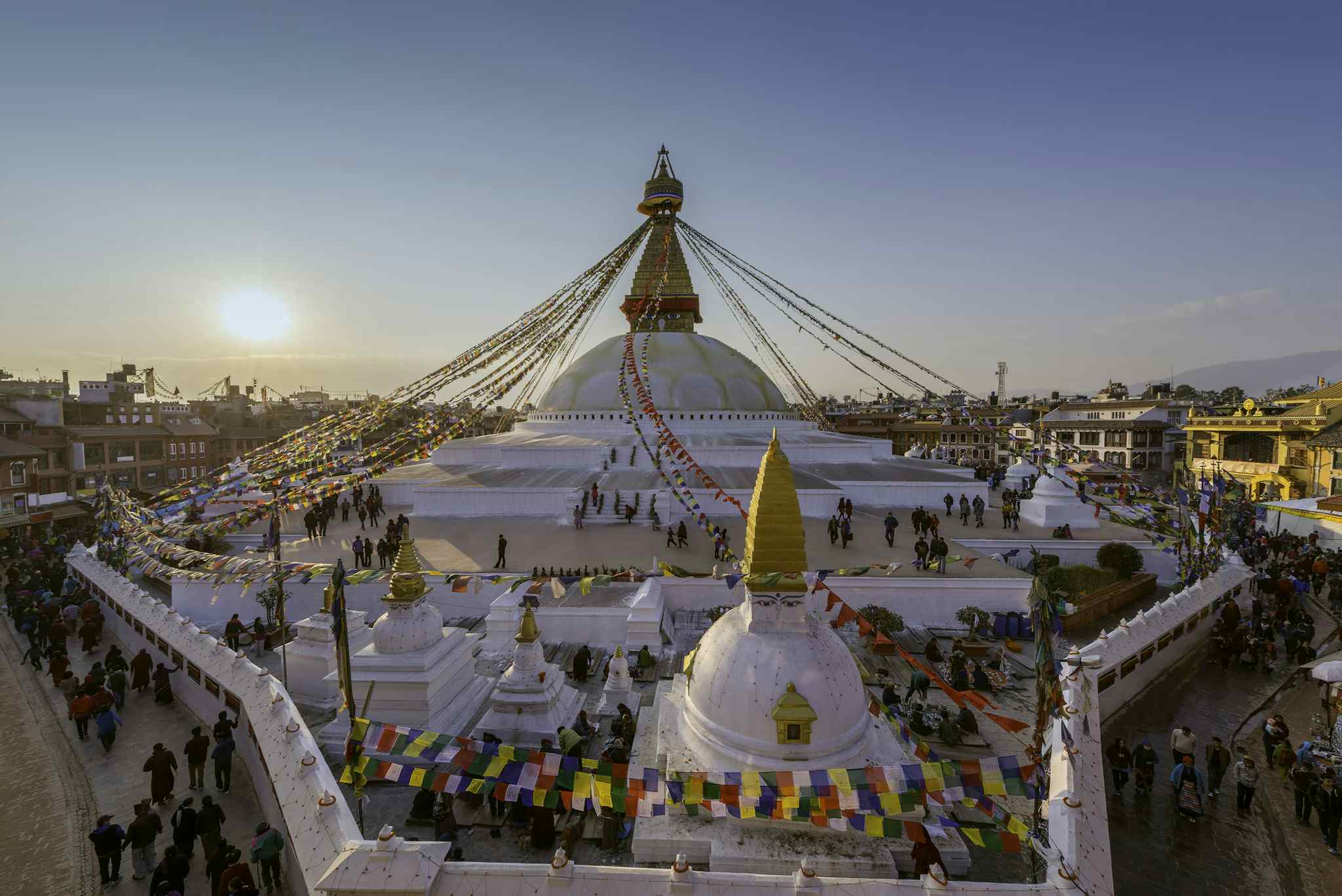 Boudhanath stupa, Kathmandu, Nepal. Photo: GettyImages-521420468