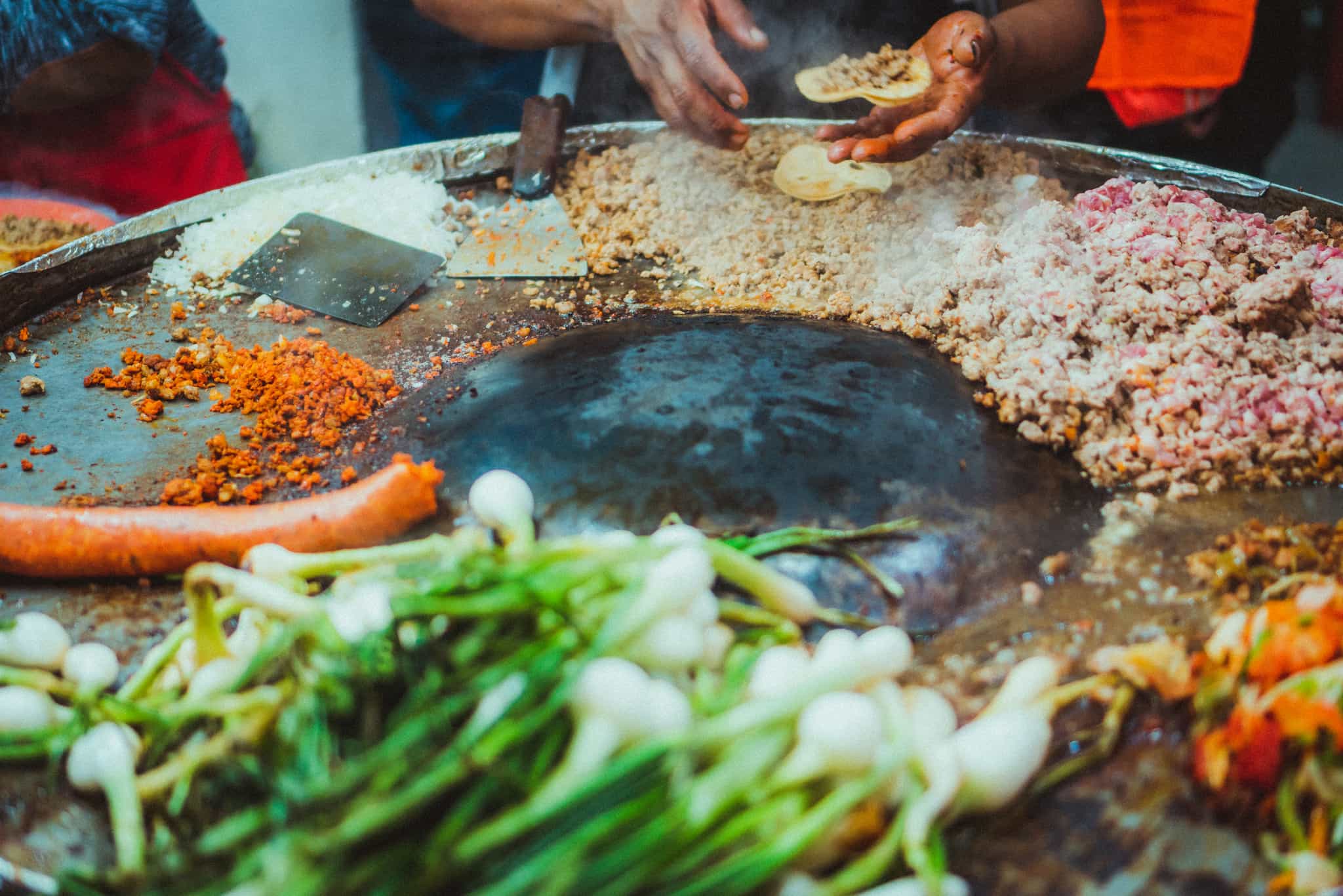 Street Food, Tacos, Mexico City, Mexico, Getty