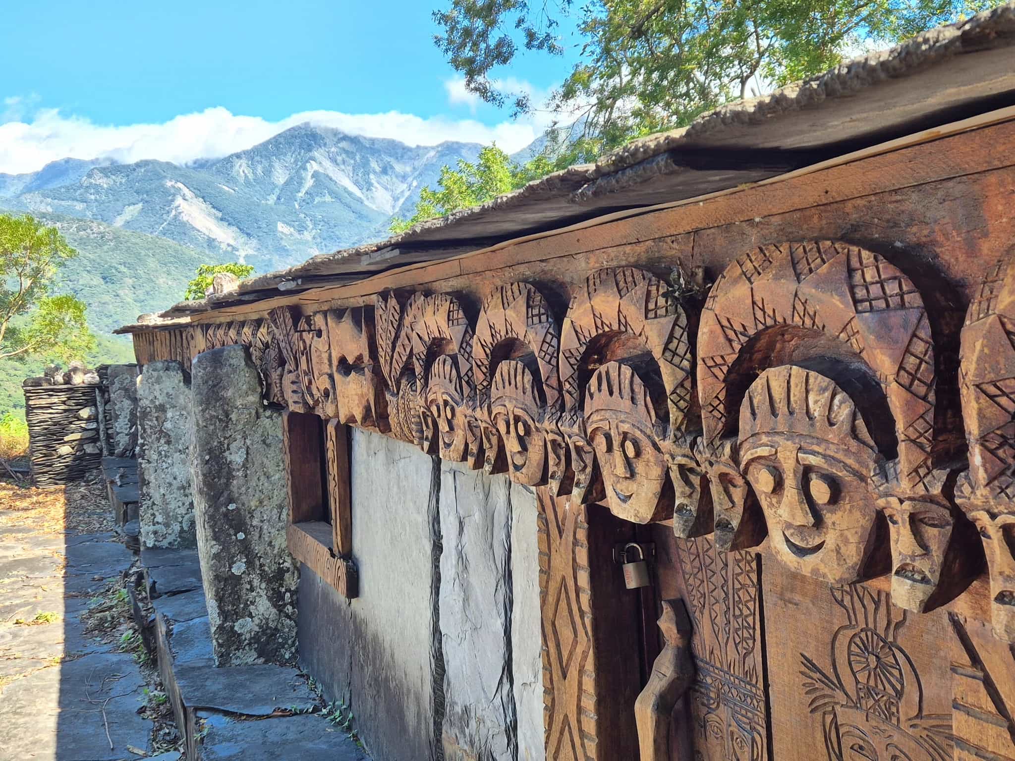 Artefacts at Paiwan village of Laoqijia, Taiwan.