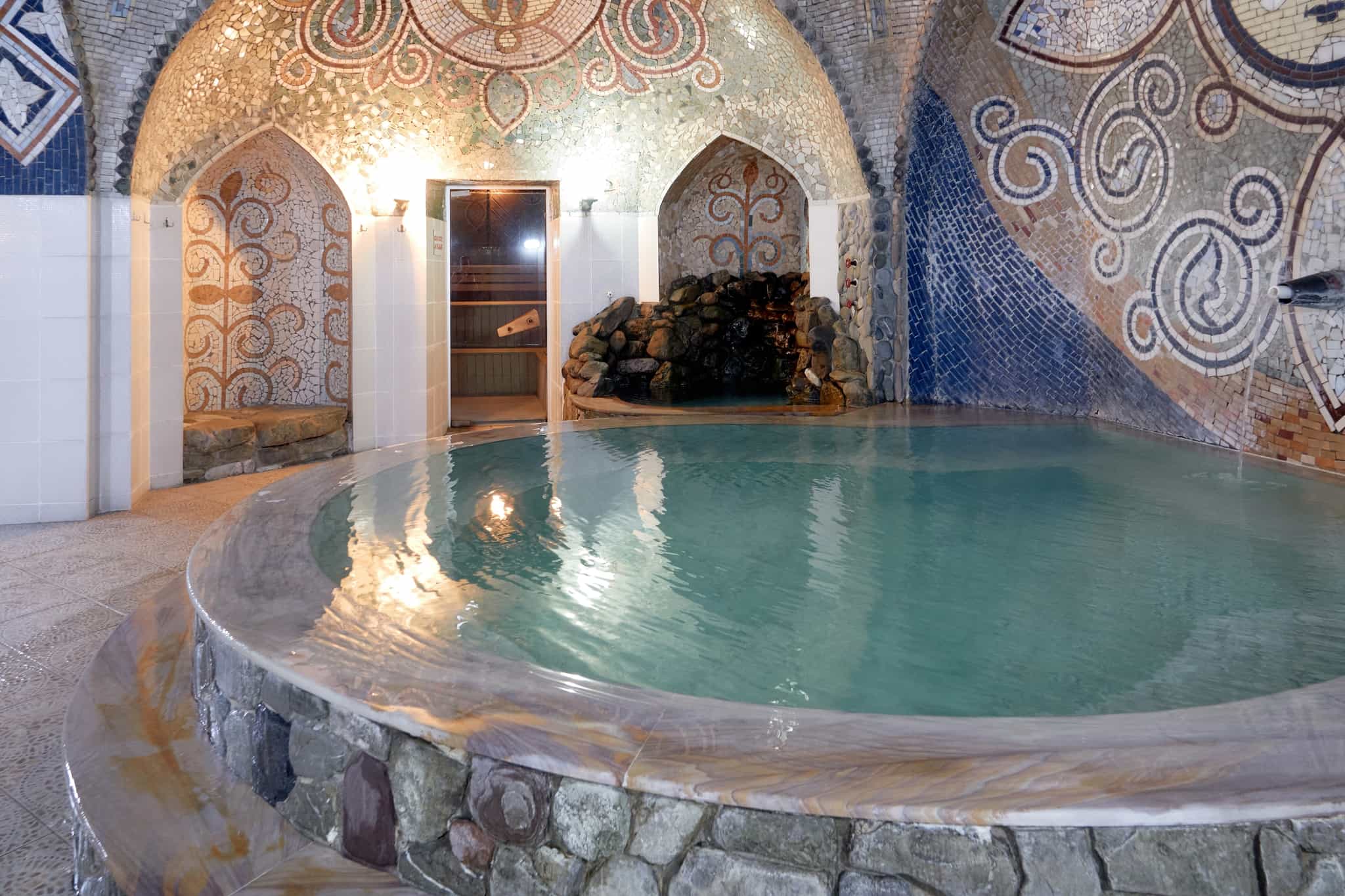 Sulfur bath in tblisi. Georgia.