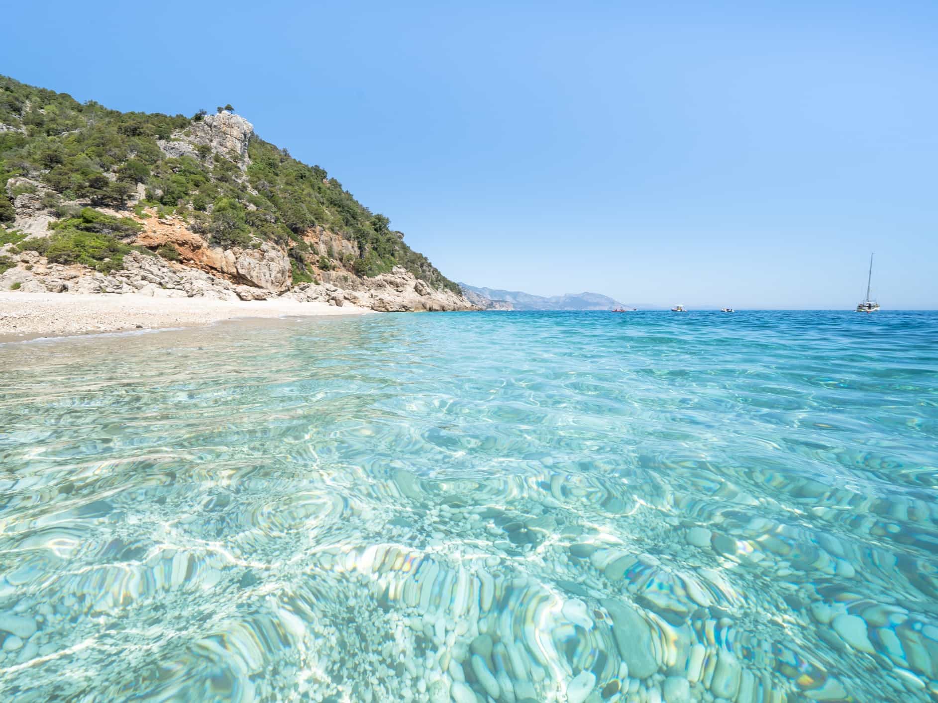 Sailing, Sardinia. Photo: GettyImages-1277974736