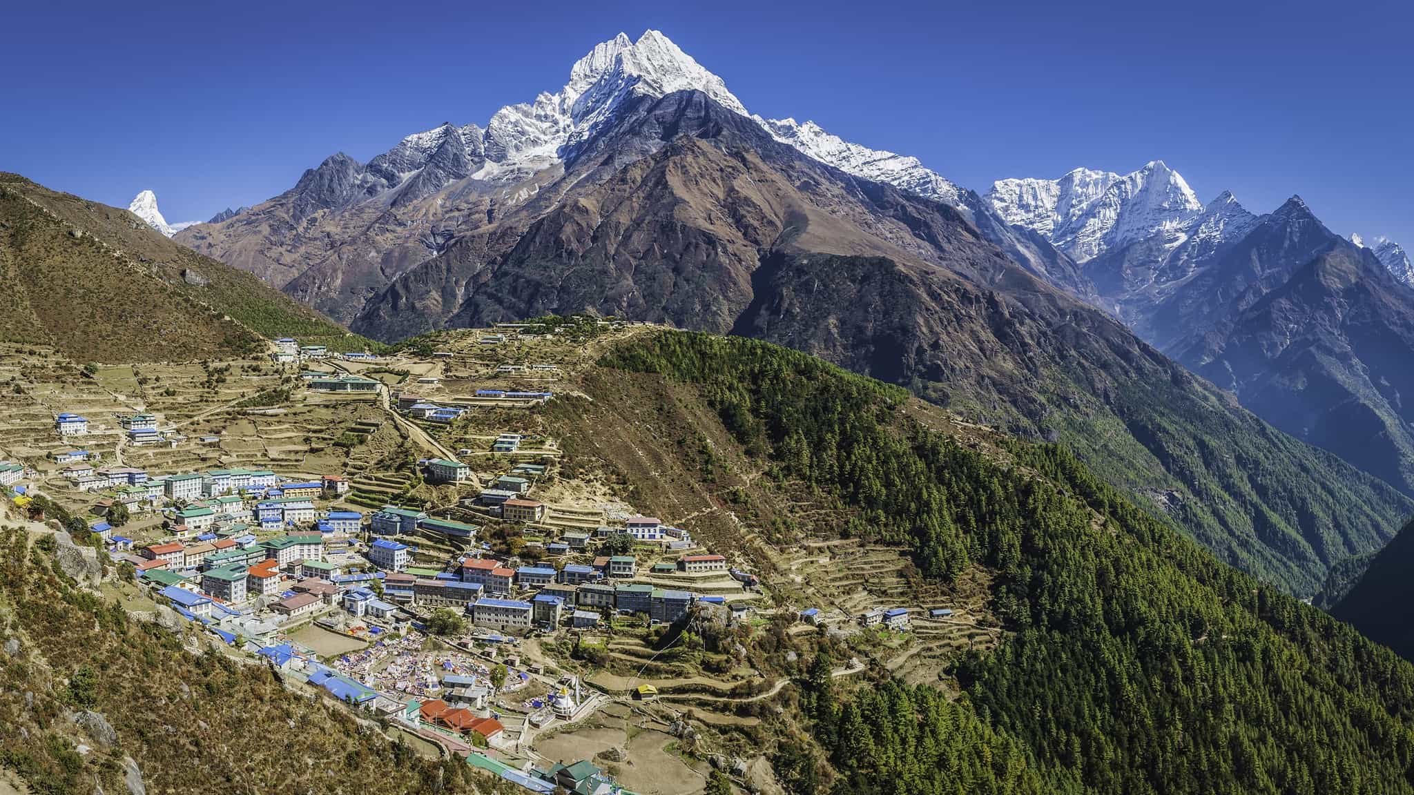 Namche Bazaar Village, Nepal 