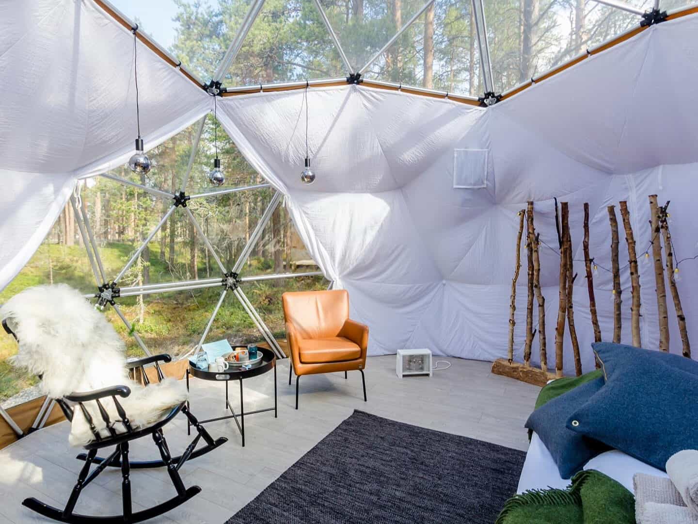 Interior of the Arctic Domes in Alta