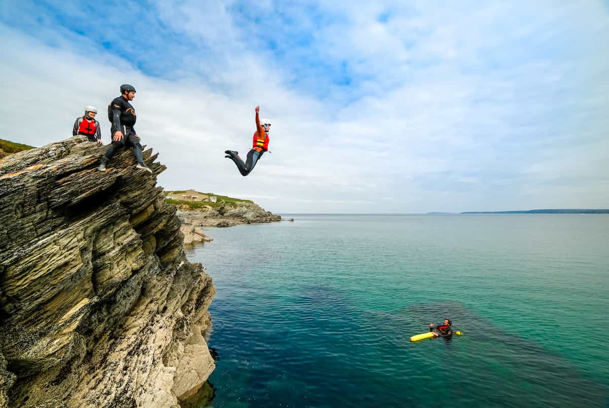 Surf Coasteer and Wild Camp in Cornwall