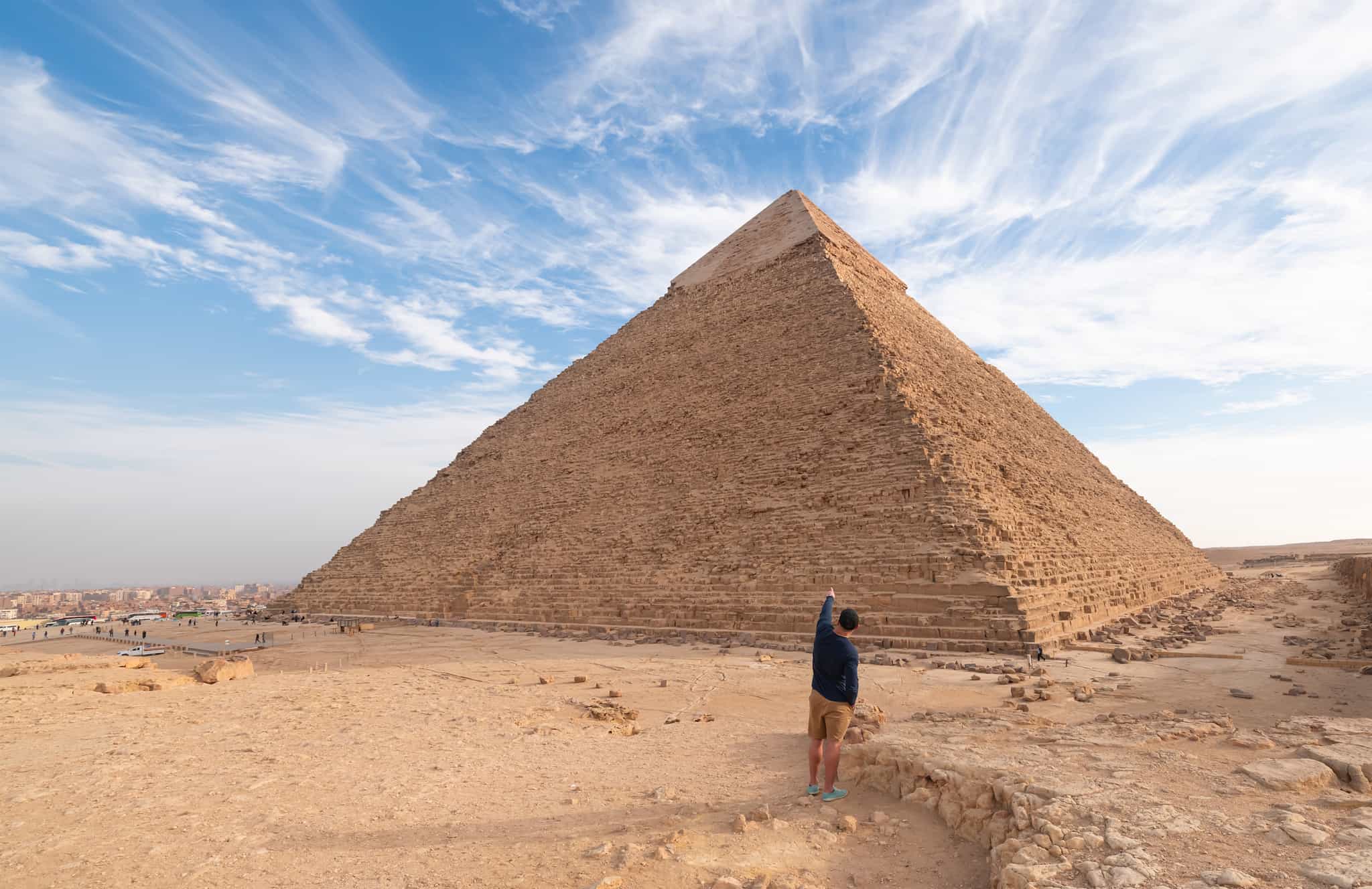 Giza Pyramids, Egypt. Photo: Shutterstock 2667093973