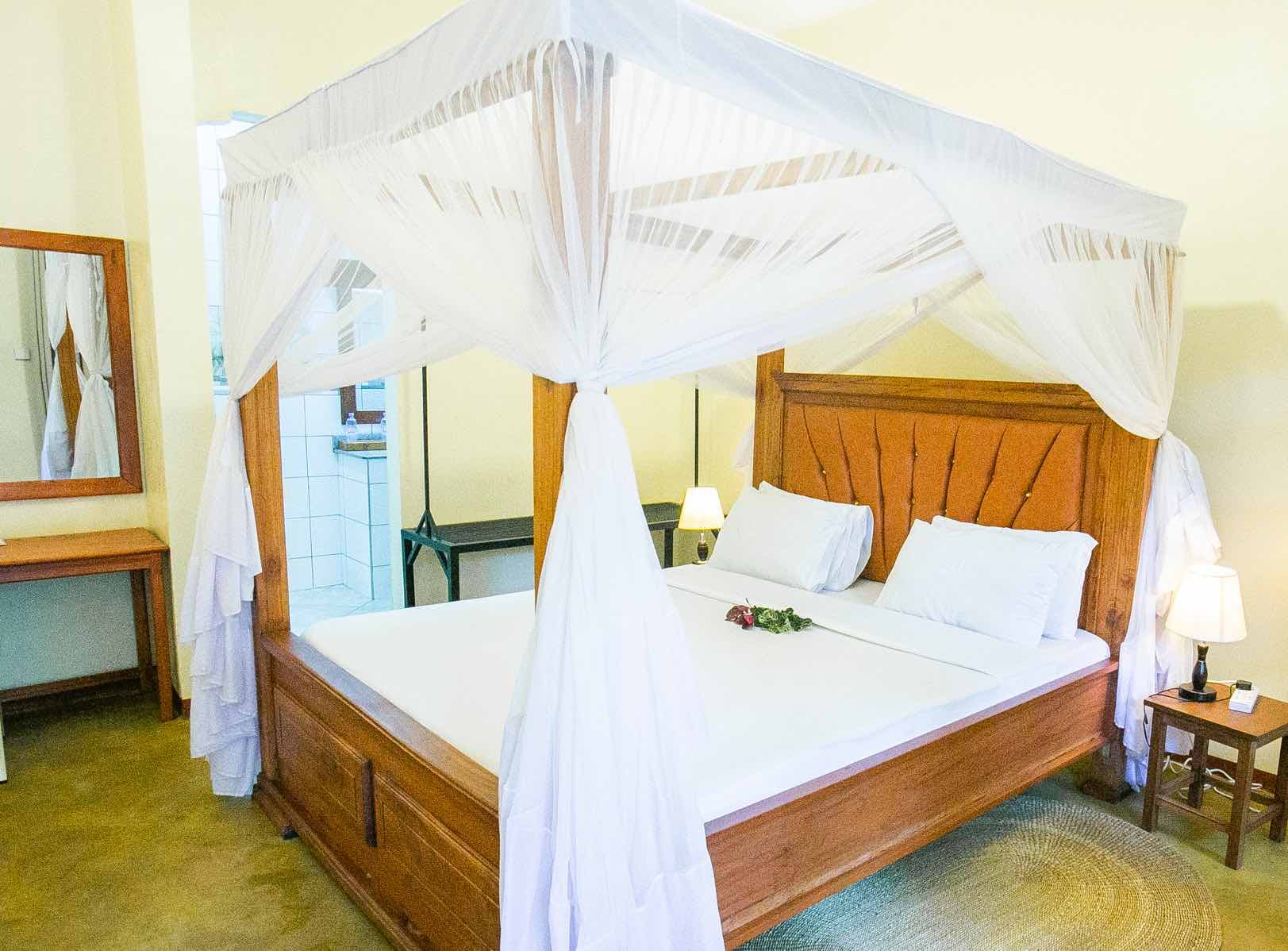 Room at Eileen's Trees Inn, Karatu, Tanzania.