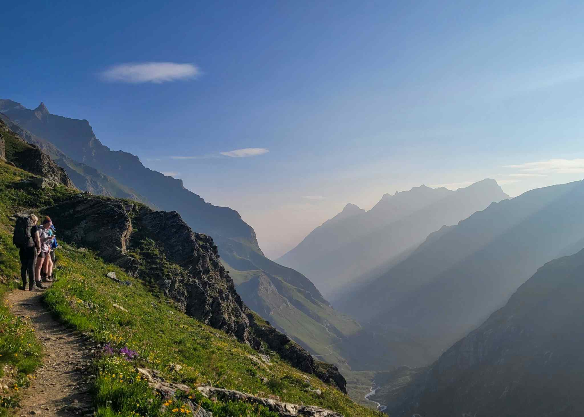 Morning in the Val di Rhêmes, Gran Paradiso, Italy. Photo: Kirsty Holmes/Much Better Adventures