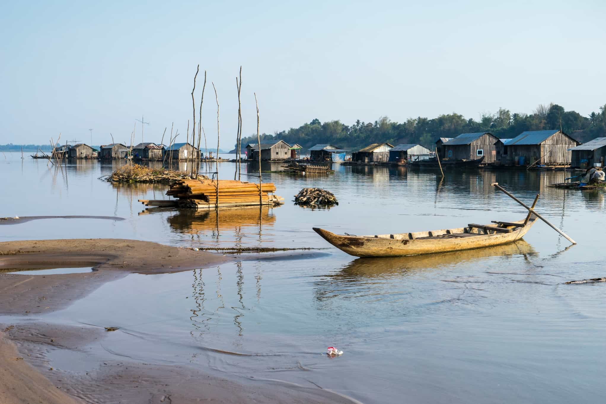 Kratie, Koh trong village, Cambodia. Photo: Host/Easia Travel