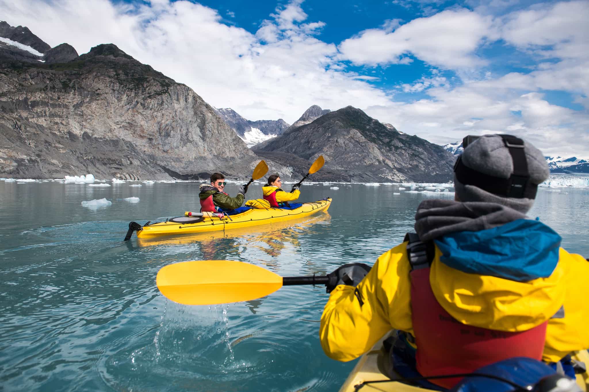 Kayaking to Shoup Glacier in Prince William Sound, Alaska
Shutterstock: 1919797409