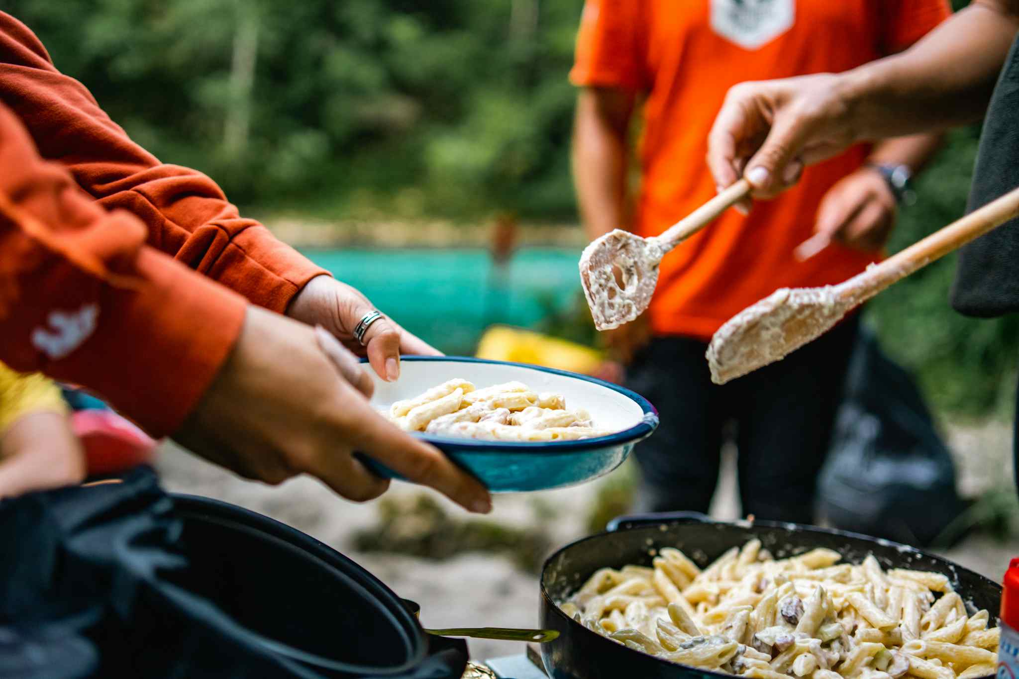 Food on the Tara River expedition, Montenegro
Photo: Host/Balkan Expedition