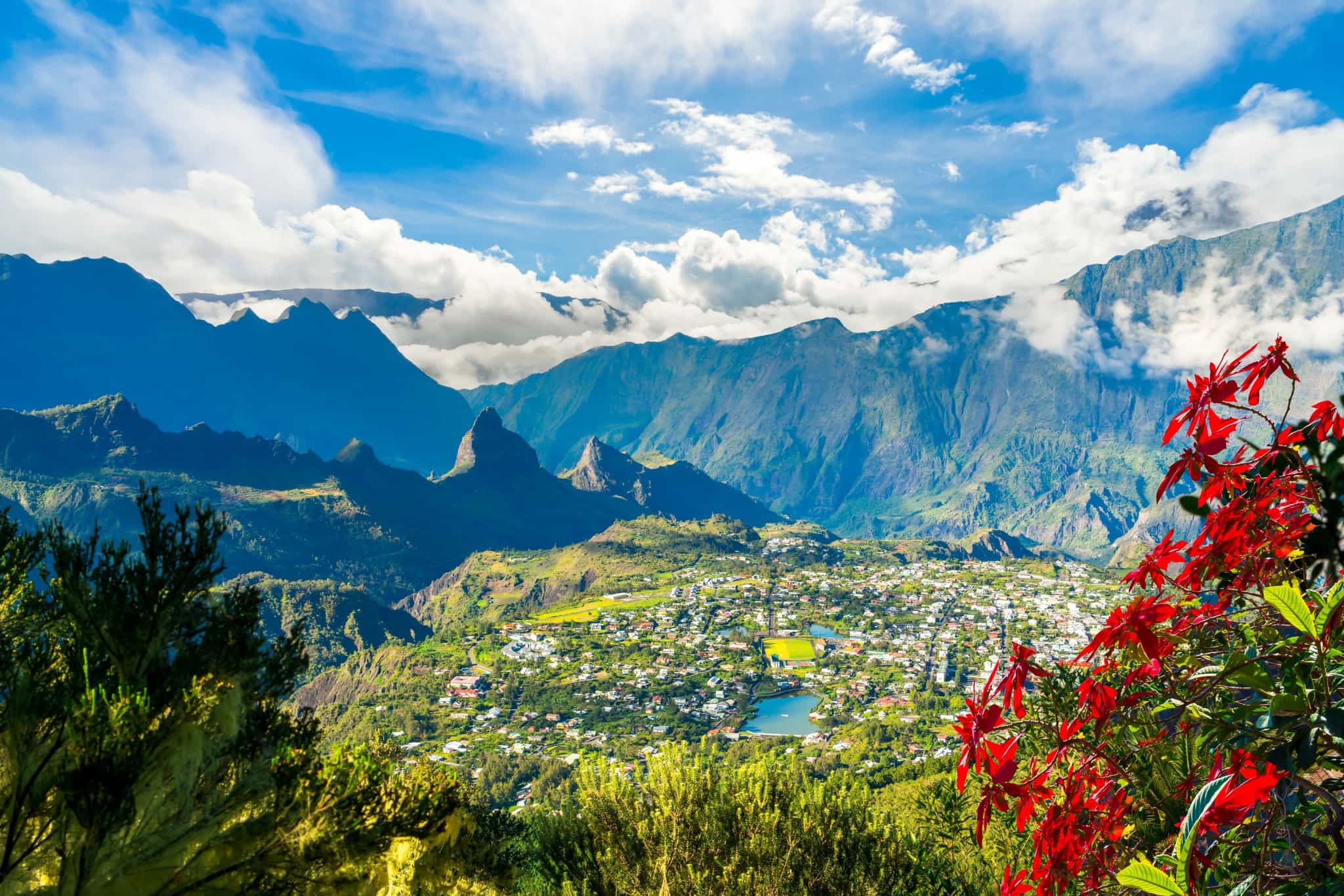 Cilaos, Reunion.