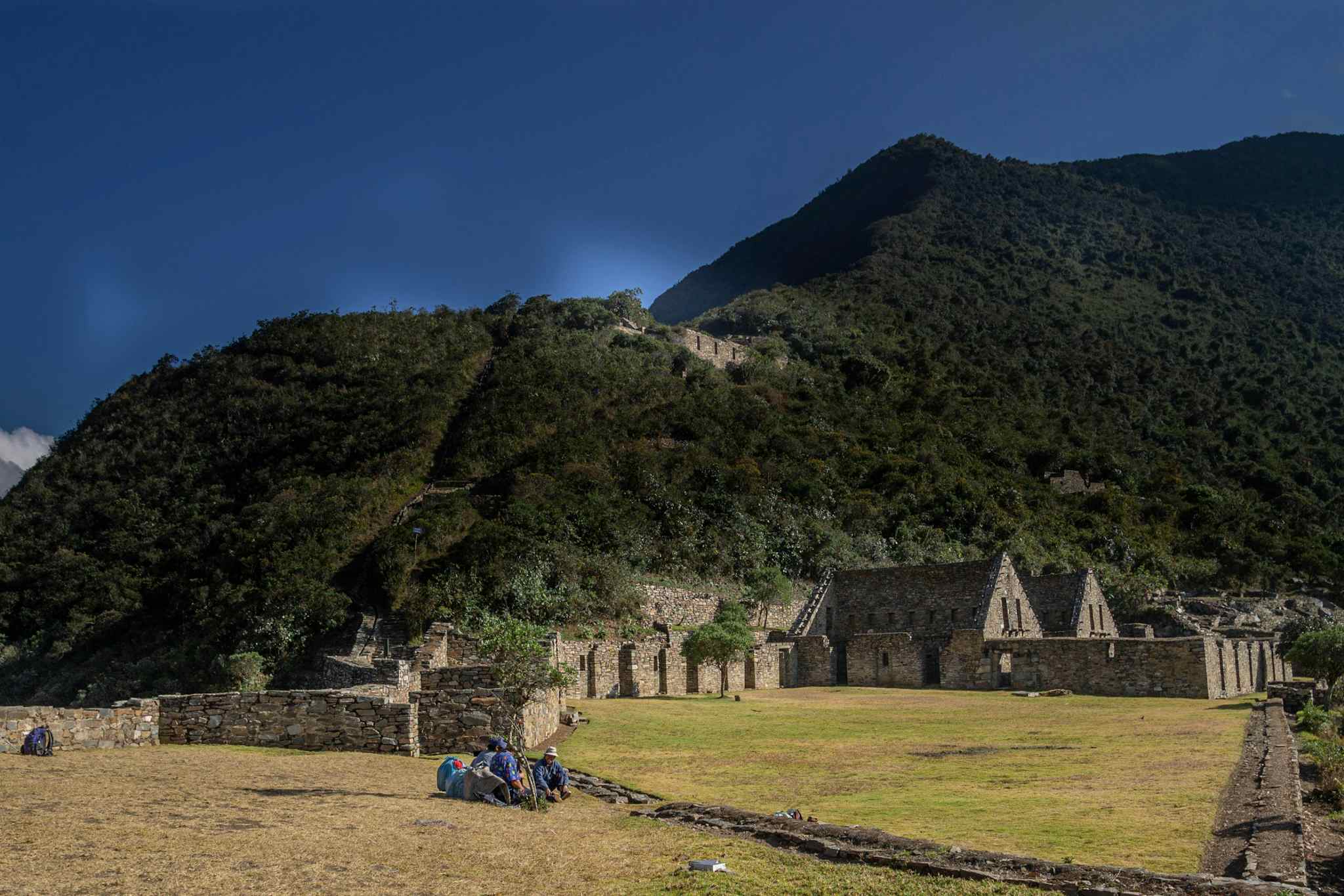 The lost city of Choquequirao. Photo: Host/Action Treks Peru