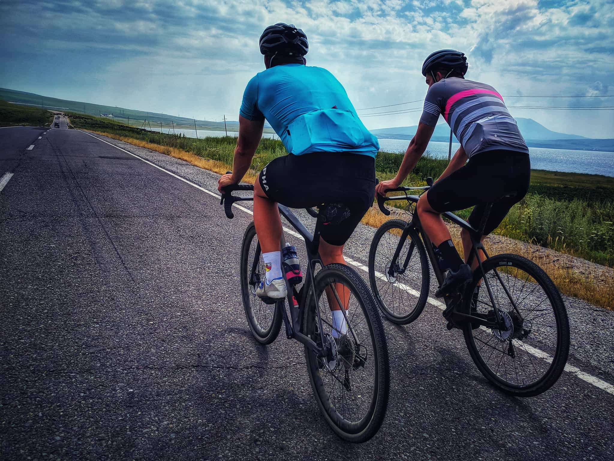 Cycling in Georgia to Lake Paravani