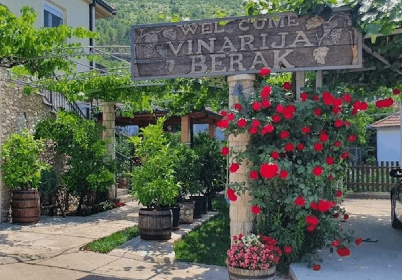 Berak Winery near Trebinje in Bosnia