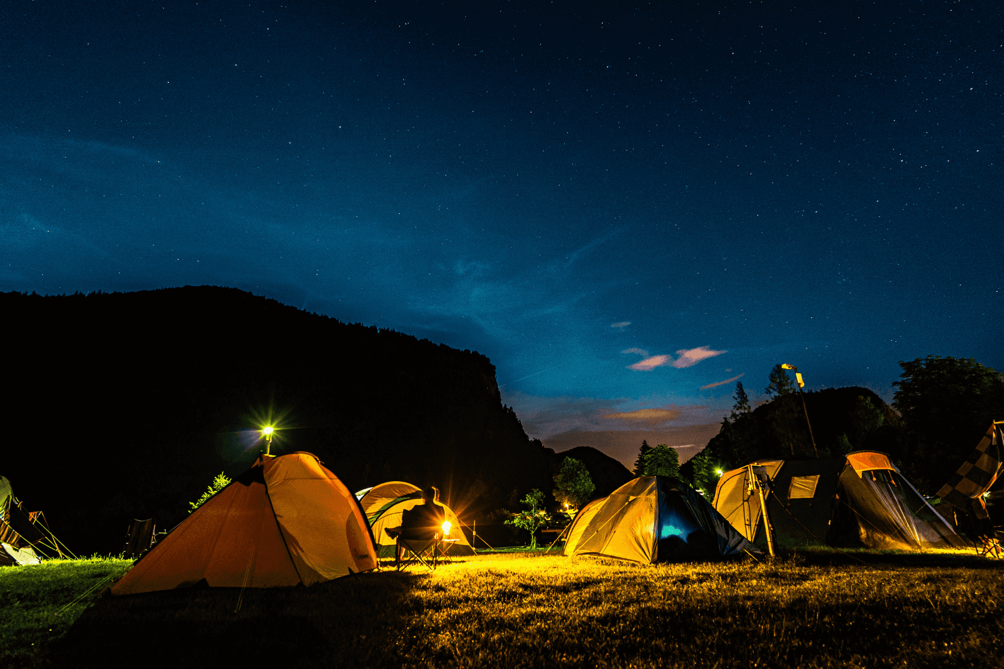 Laugavegur Camping, Iceland. Photo: Canva - https://www.canva.com/photos/MAEae3xOIJs-camping-in-the-outdoors/