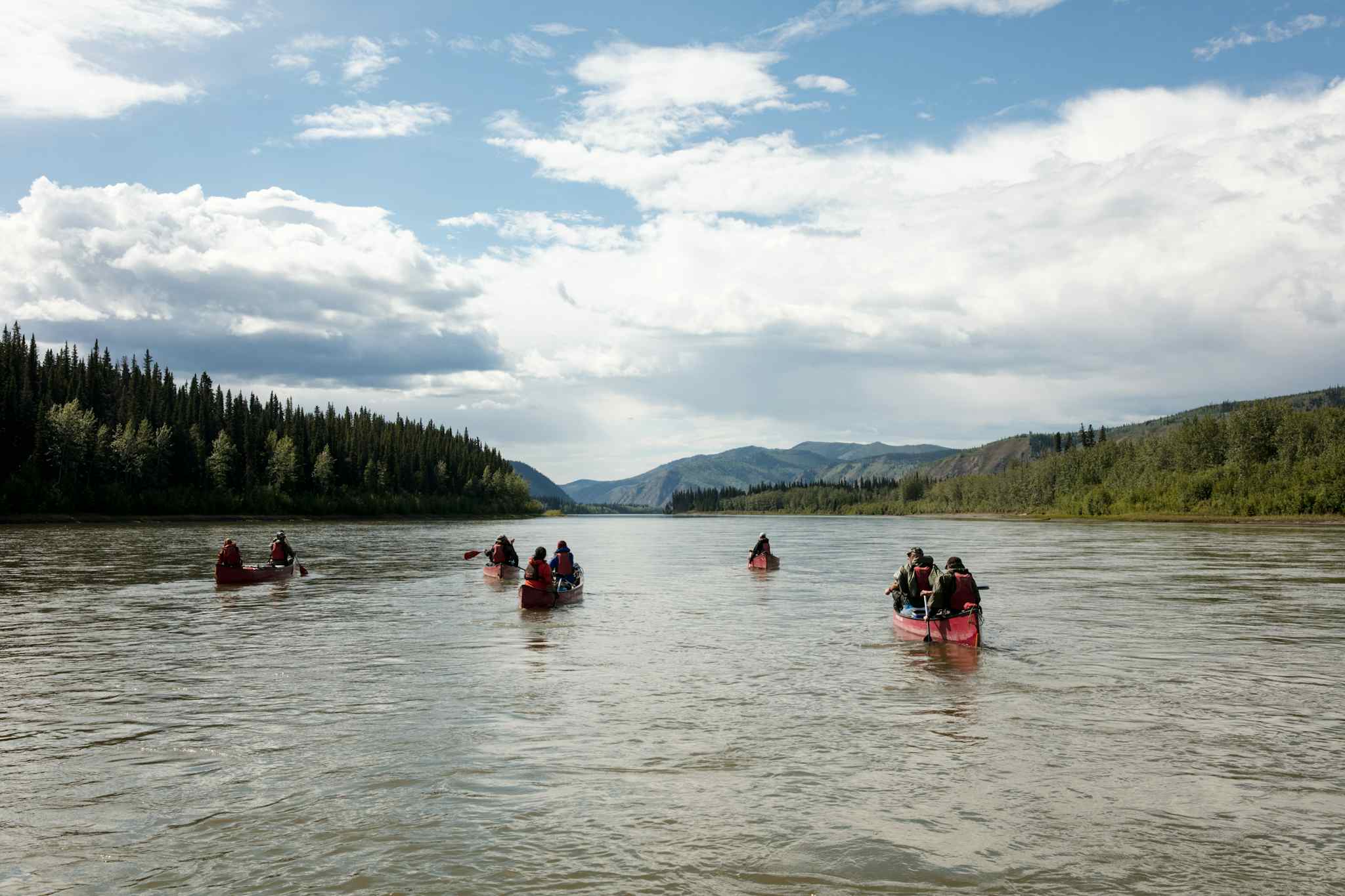 Yukon River canoe, Canada
Host image: Ruby Range Adventures