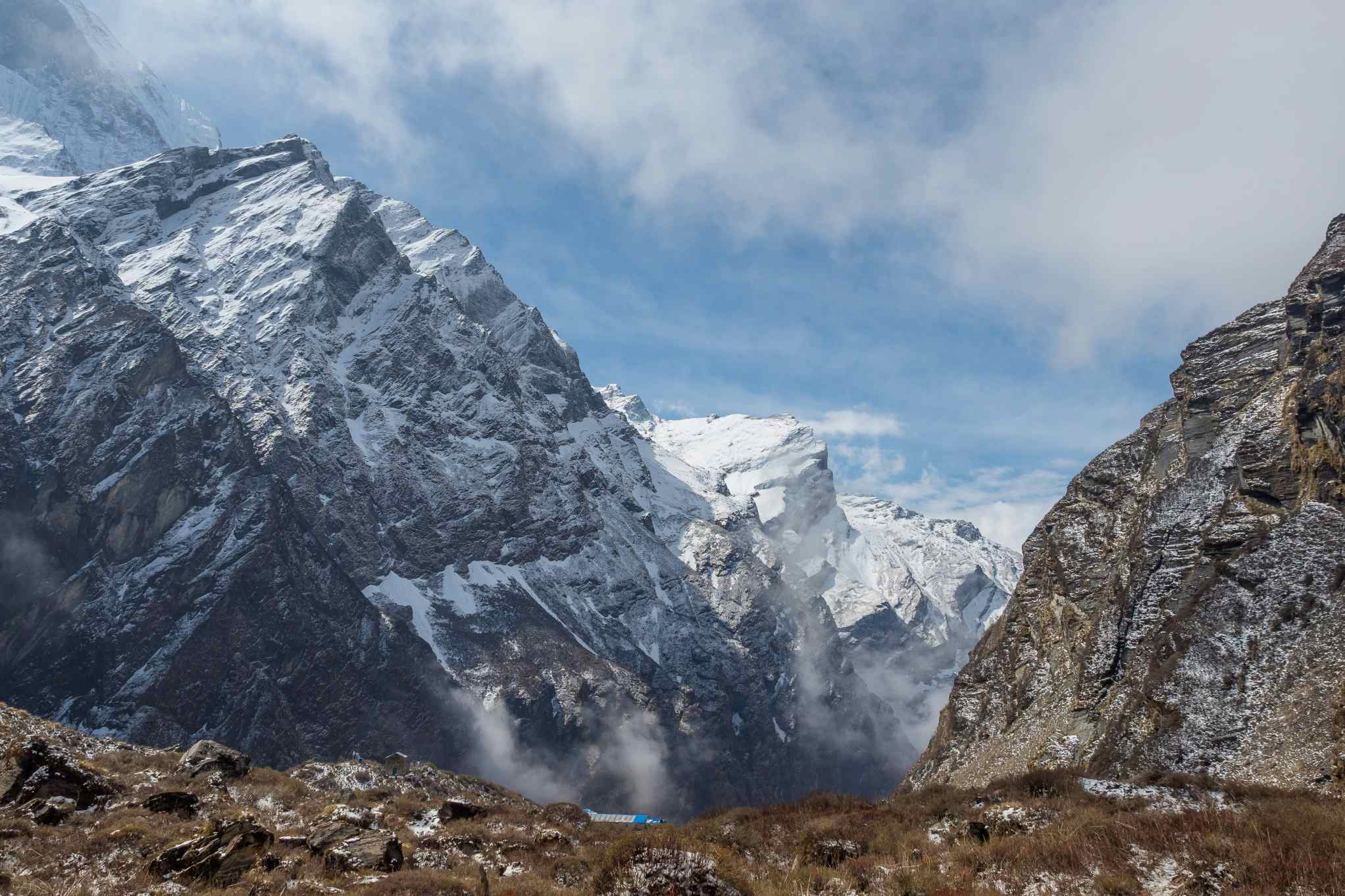 Machapuchre Base Camp, Nepal. Photo: GettyImages-541005288