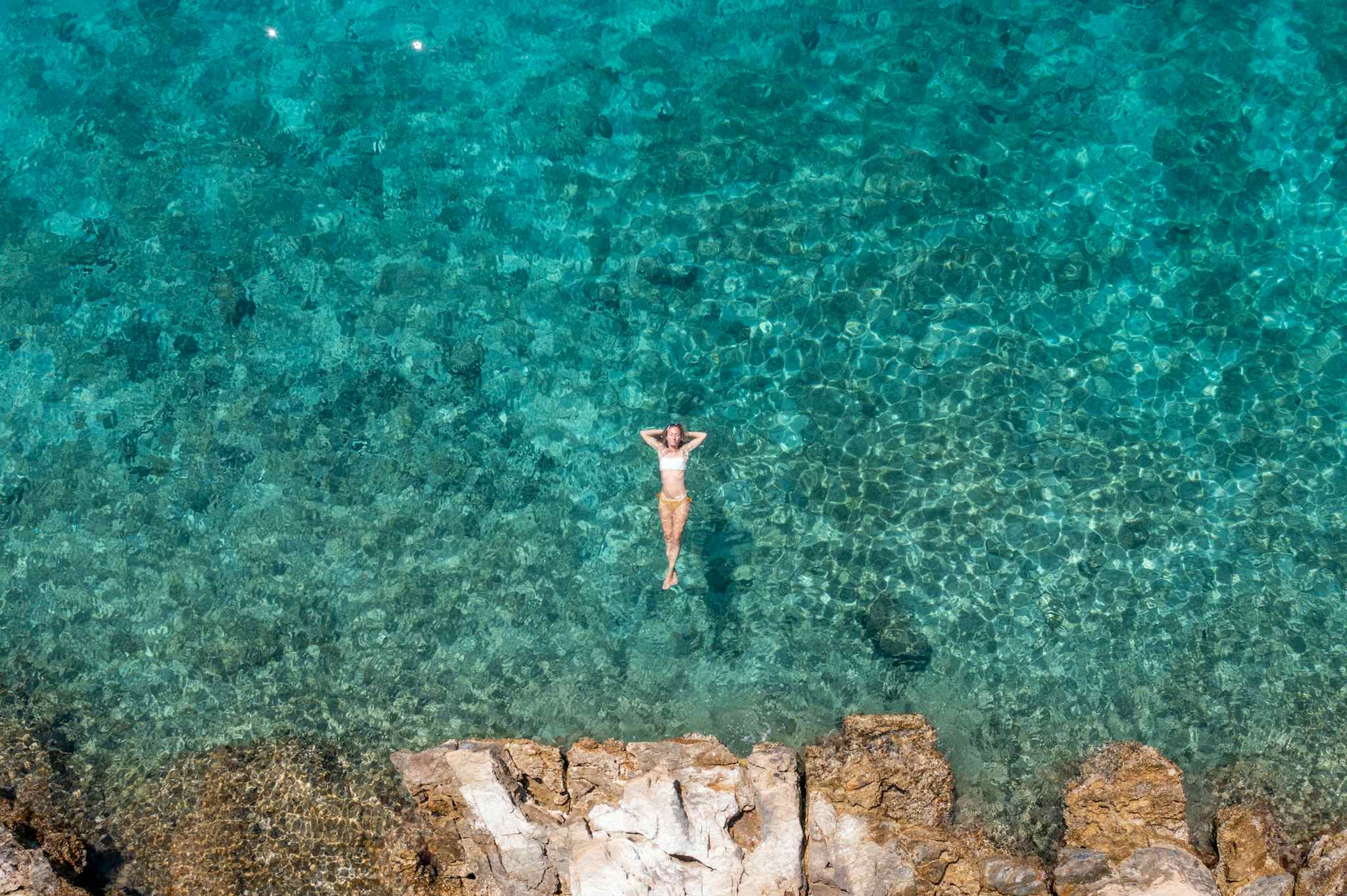 Swimming in Croatia. Photo: GettyImages-1472521505