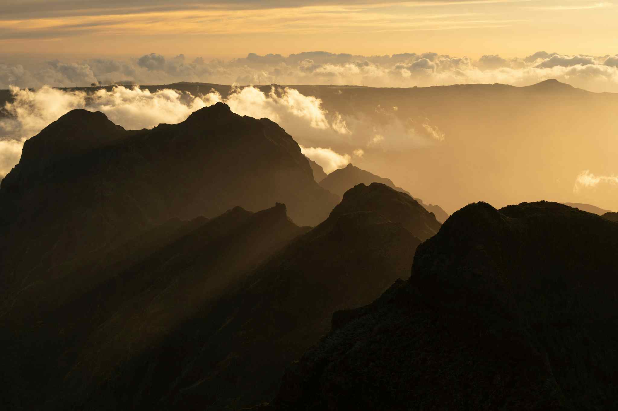 Sunset Pico Ruivo, Madeira Mountain Guides