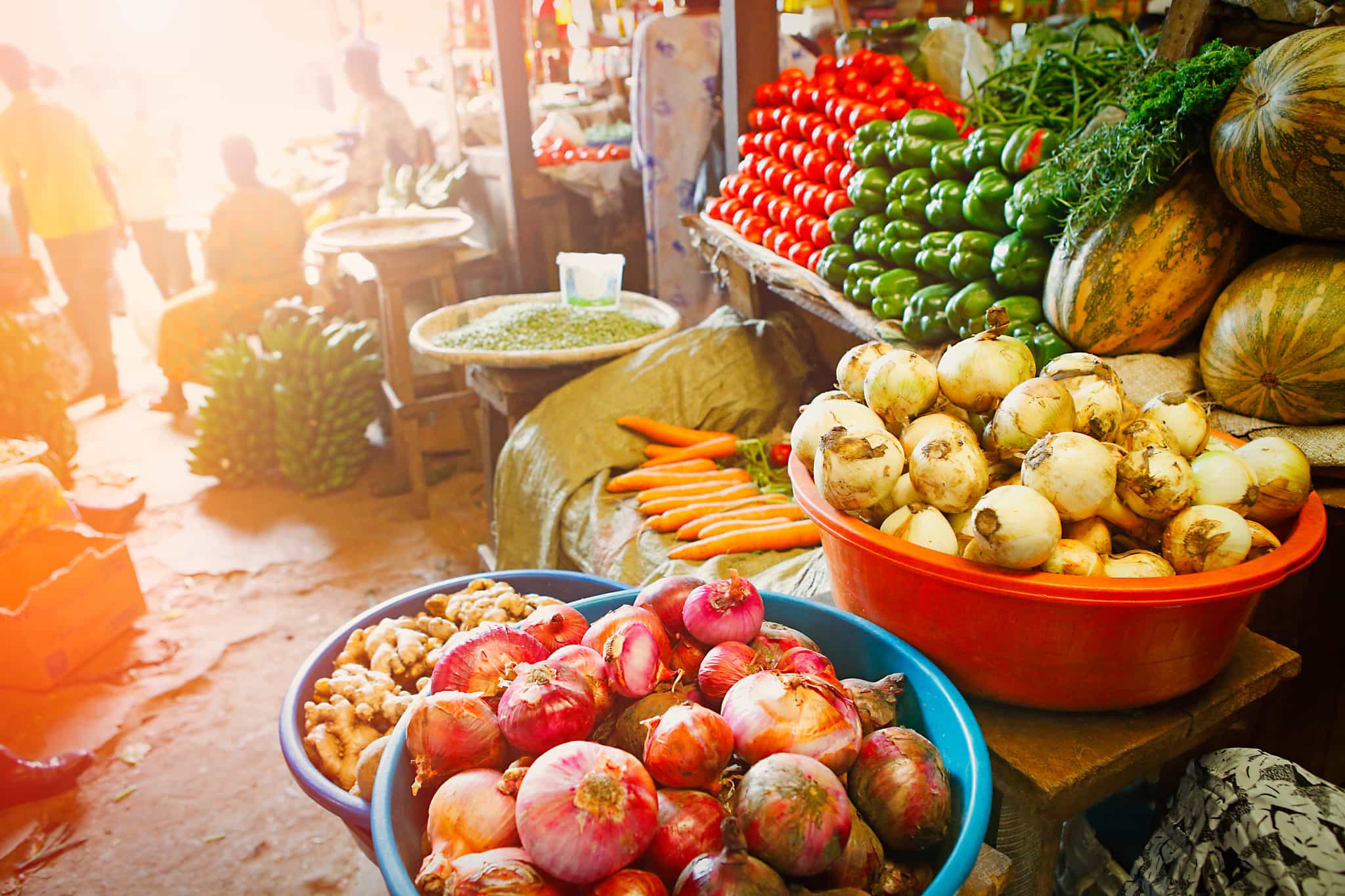 Market in Kigali, Rwanda