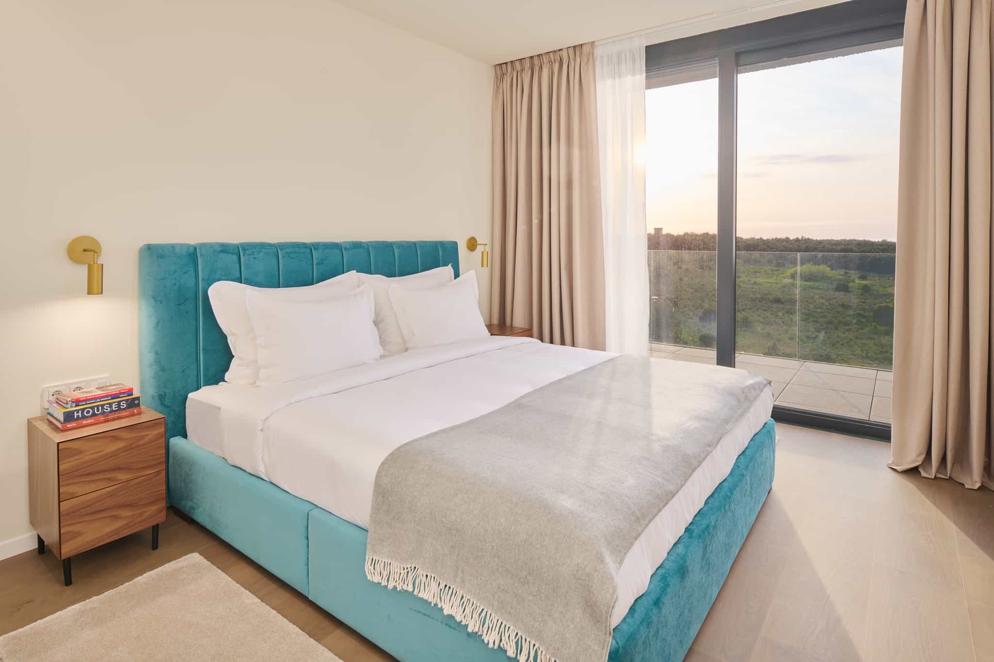 Double room at the Petram Resort