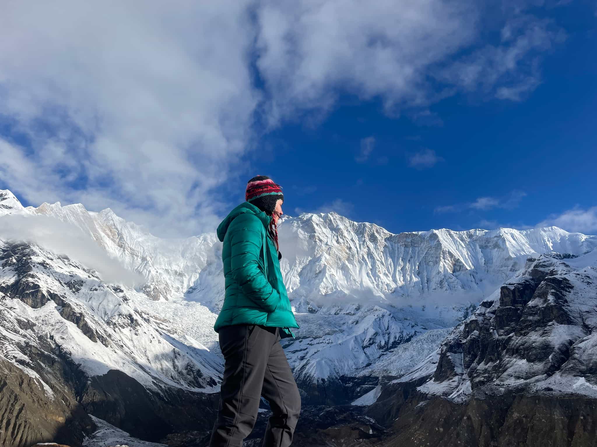 Annapurna Sanctuary trek, Nepal. Photo: Customer/Charlene Woolley