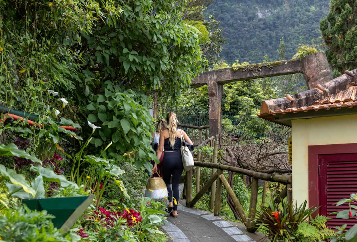 Yoga at Quinta do Arco, Madeira.
