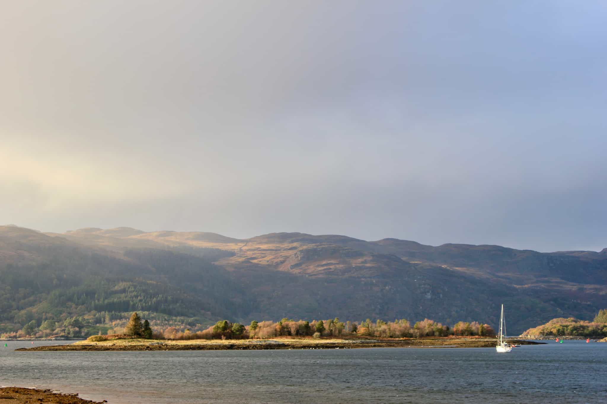 Sailing Kyles of Bute