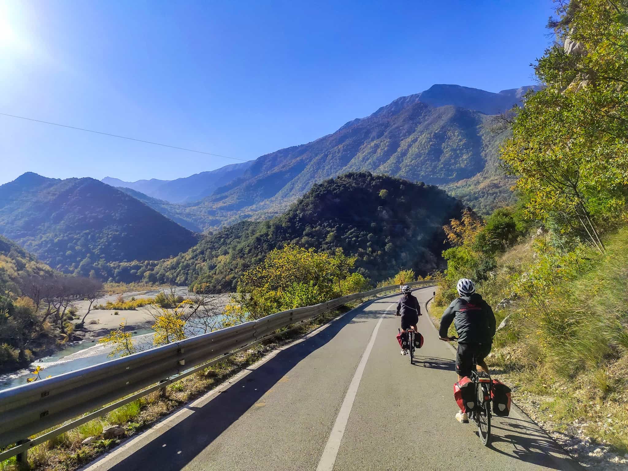 Cycling the Vjosa River Valley in Albania