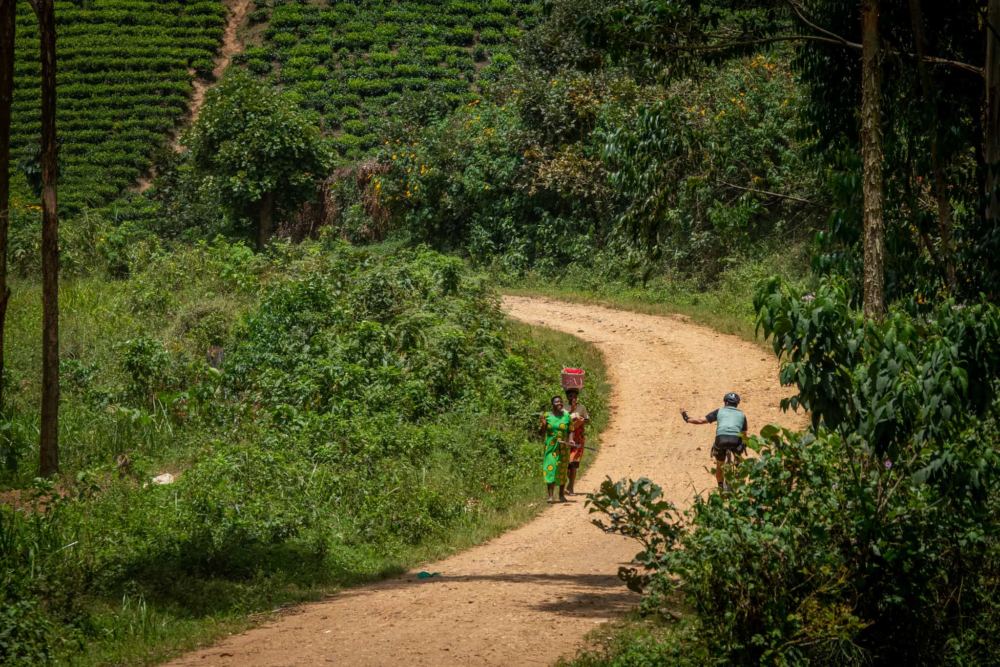 Gravel Biking, Uganda, Red Dirt