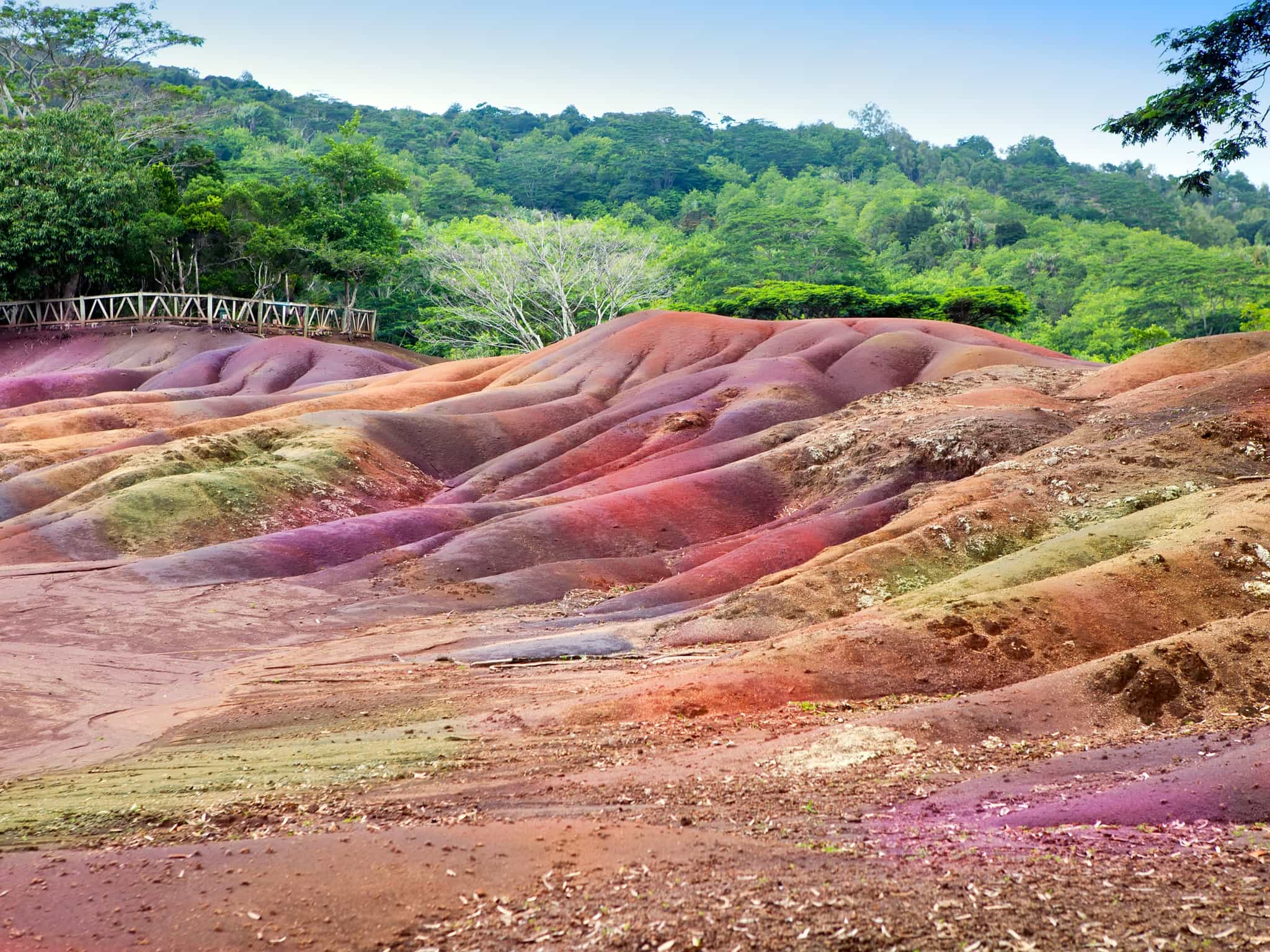 Chamarel, Mauritius. Photo: GettyImages-516245382