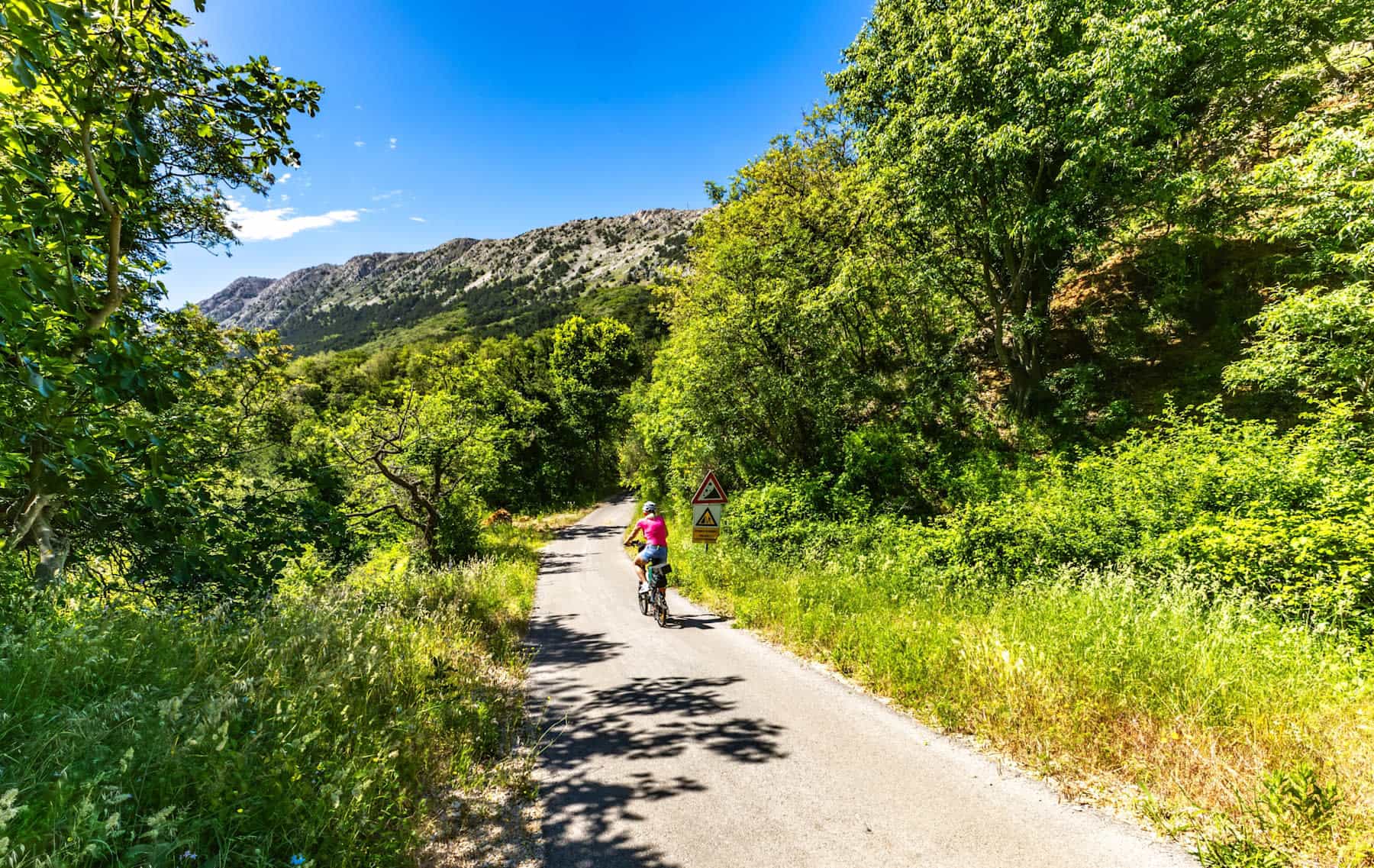 Cycling highlands of Croatia