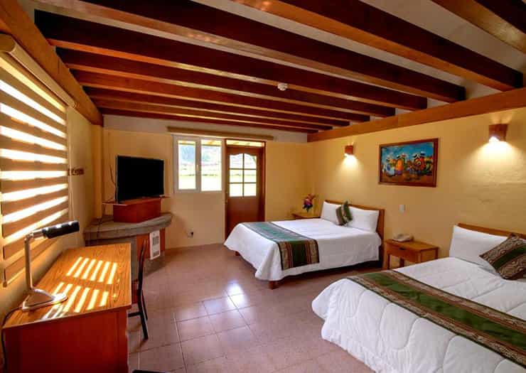 Room at Hotel Royal Inka in Pisac, Peru.