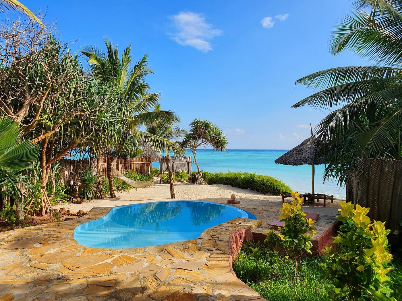 Pool at the The Zanzibari, Zanzibar.