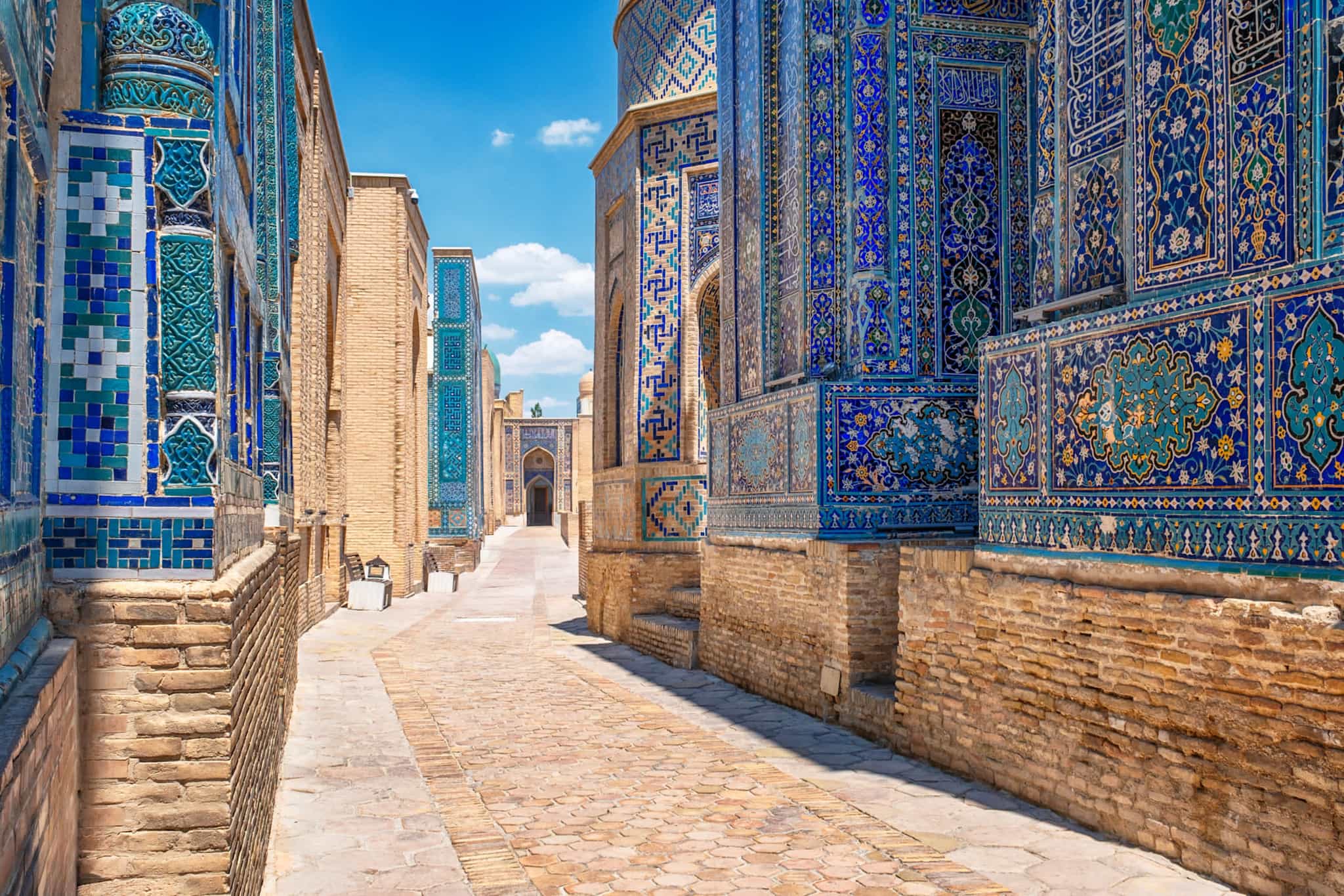 Blue Alleyways of Samarkand